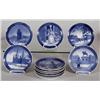 Image 1 : ROYAL COPENHAGEN CHRISTMAS PLATES (10), 1950-