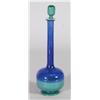 Image 1 : VENINI BOTTLE VASE with stopper, by Gio Ponti