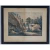 Image 1 : CURRIER & IVERS LITHOGRAPH, The Mountain Spri