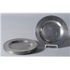 Image 1 : SET OF 8 MATCHING PEWTER PLATES, 9 1/4" diame