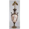 Image 1 : SEVRES STYLE PORCELAIN URN with bronze mounts