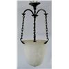 Image 1 : CLASSICAL REVIVAL ALABASTER HALL LIGHT 11 1/2