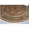 Image 1 : INDO-SULTANABAD ROUND CARPET, 8'10" diameter,