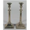 Image 1 : PAIR OF PAKTONG CANDLESTICKS 11" high late 18