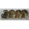 Image 1 : SET OF 4 PAKTONG SERVICE PLATES matching, eac