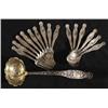 Image 1 : WHITING "HERALDIC" STERLING FLATWARE, 13" lad