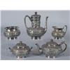 Image 1 : TIFFANY 5 PIECE STERLING TEA SET together wit