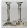 Image 1 : PAIR OF GORHAM STERLING CANDLESTICKS, each 9