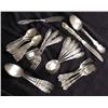 Image 1 : GORHAM "BUTTERCUP" STERLING FLATWARE with mon