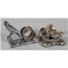 Image 1 : VICT SILVERPLATE NAPKIN RINGS Large Sparrow,