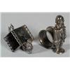 Image 1 : VICT SILVERPLATE NAPKIN RINGS Small Cherub at