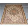 Image 1 : PERSIAN FLATWEAVE CARPET, 51"x80",
