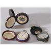 Image 1 : GROUP OF POCKET BAROMETERS AND COMPASSES, one