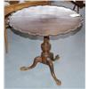 Image 1 : CHIPPEDALE STYLE TEA TABLE with pie crust edg
