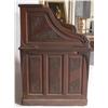 Image 2 : CARVED MAHOGANY ROLLTOP DESK signed Cutler, 6
