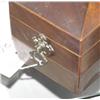 Image 2 : REGENCY MAHOGANY TEA CADDY, with two fitted c