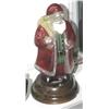 Image 1 : SANTA CLAUS REVERSE PAINTED FIGURAL LAMP, mid