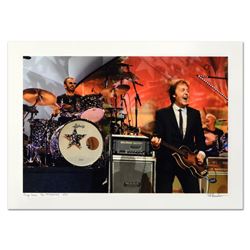 Rob Shanahan,  Ringo Starr & Paul McCartney  Hand Signed Limited Edition Giclee