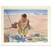 Image 1 : William Nelson, "Mexican Fruit Vendor" Limited Edition Serigraph, Hand Signed by