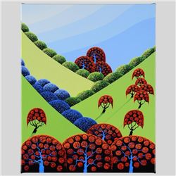 "Autumn Fields Forever" Limited Edition Giclee on Canvas by Larissa Holt, Number