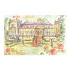 Wayne Ensrud "Chateau Ducru-Beaucaillou (Bordeaux)" Pencil Original Artwork; Han