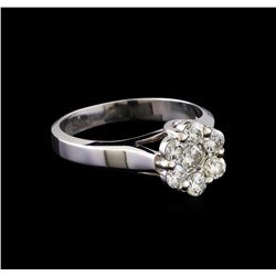 0.75 ctw Diamond Ring - 14KT White Gold