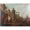 Image 2 : 18th C. Continental European Scene, Oil on Canvas