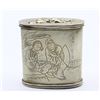 Image 3 : Rare Bronze & Silver Japanese Erotica Snuff Box