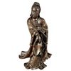 Image 1 : Antique Chinese Lacquer Wood Guanyin