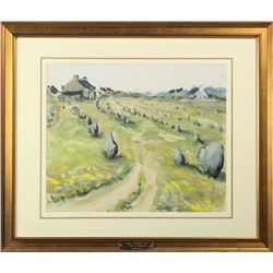 Pierre Petitfour (b. 1903) French, Watercolor