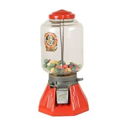 1 Cent Northwestern Gum Ball Machine
