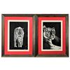 Image 1 : Rudy Droguett(20th/21st C.) American, Scratchboard