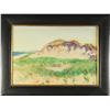 Image 1 : Signed Sand Dune Painting, Oil/Board