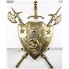 Image 2 : Renaissance Revival Metal Coat of Arms Shield