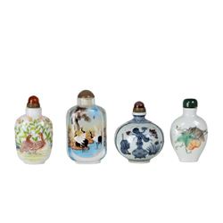 (4) Chinese Snuff Bottles