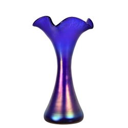 Loetz Flared Rim Glass Vase