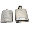 Image 1 : (2) Flasks, One Sterling Silver, 5.5 OZT.