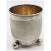 Image 4 : Late 18th c. Parcel-Gilt Silver Beaker