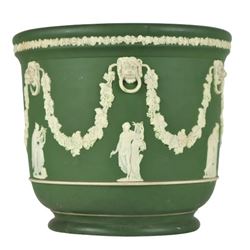 Wedgwood Vintage Footed Jasperware Cache pot