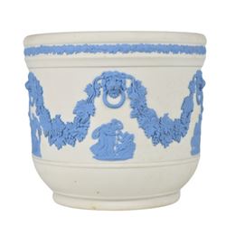 Wedgwood Vintage Footed Jasperware Cache pot