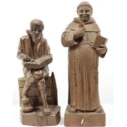 (2) Wooden Carved Figures