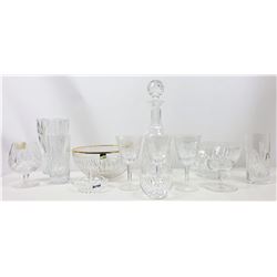 13 Pieces of Marquis Crystal by Waterford