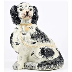 Staffordshire Porcelain Figurine of Spaniel