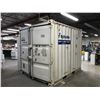 Image 2 : 10' X 10' STEELCASE SHIPPING CONTAINER WITH 2 BARN DOOR STYLE DOORS AND INTERNAL STORAGE SHELVES