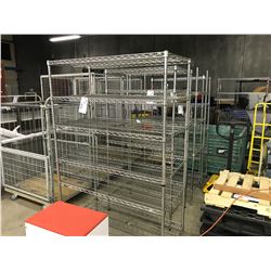 Ss Metro Racks 6' STAINLESS STEEL METRO RACK