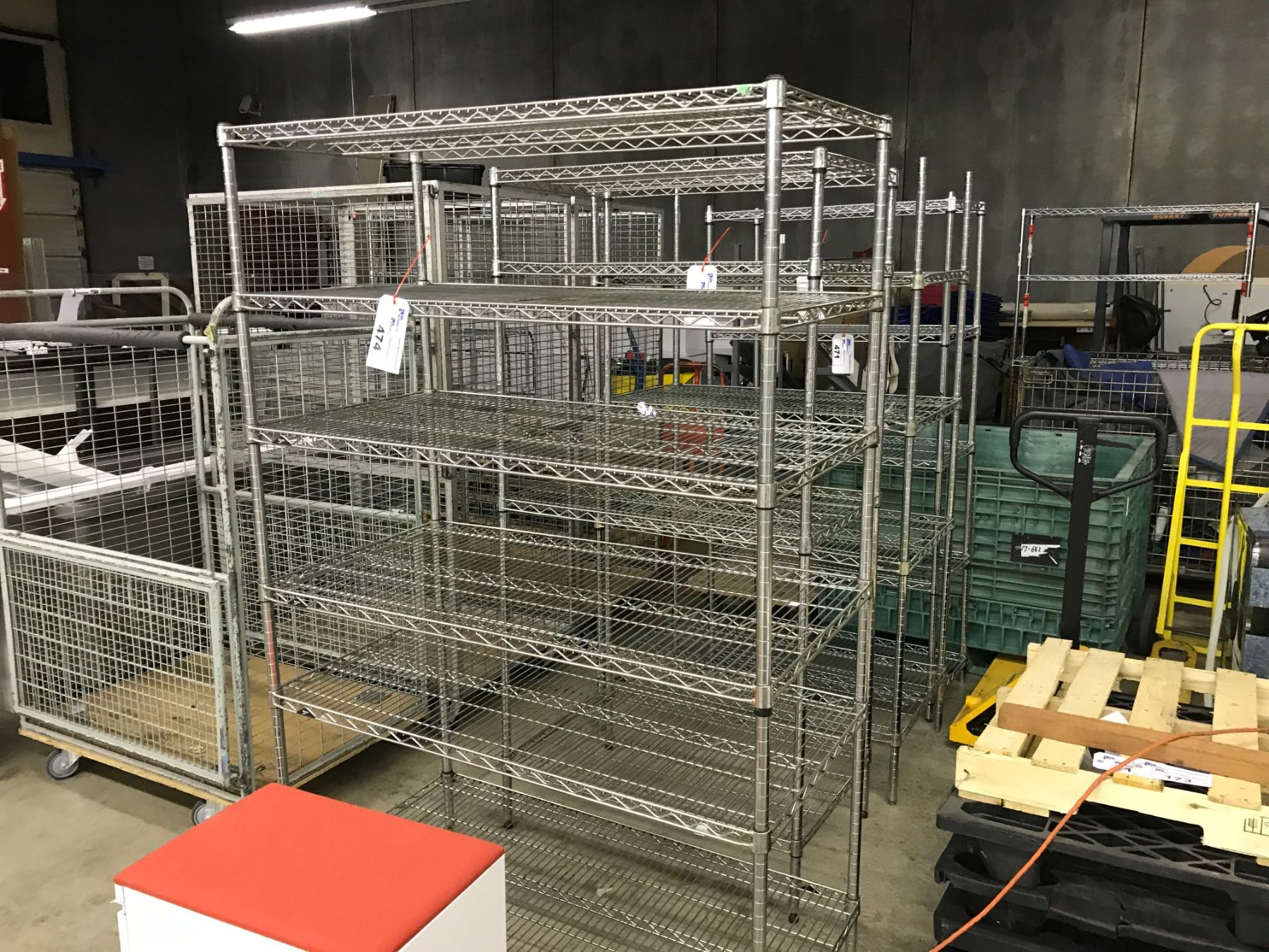 6' STAINLESS STEEL METRO RACK - Able Auctions