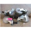 Image 1 : Set of 4 Heavy Duty 4" Swivel Casters