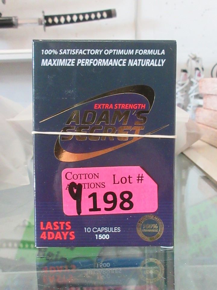 9 Packages of Adam's Secret Male Supplements