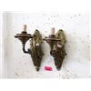Image 1 : Pair of Vintage Electric Wall Sconces
