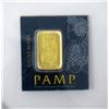 Image 2 : 1 Gram 9999 Gold PAMP Suisse Certified Bar